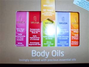 Weleda Mini body oils