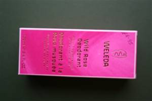 Wild Rose deodorant (Weleda)