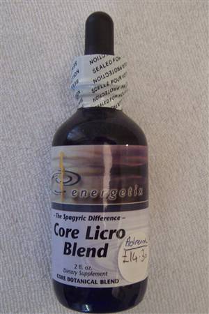 Core Licro Blend for Adrenals - CURRENTLY NOT IN STOCK SO ASK FOR SUBSTITUTE